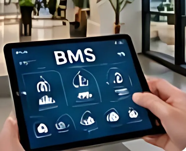 Building management system (BMS) on a tablet