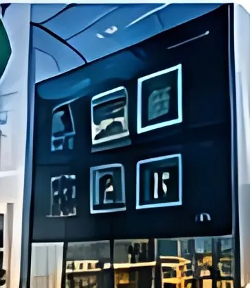 Smart building control screen